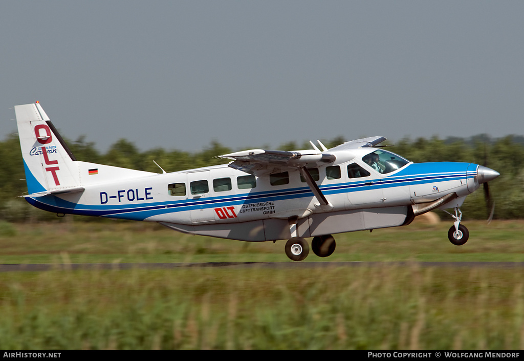 Aircraft Photo of D-FOLE | Cessna 208B Grand Caravan | OLT - Ostfriesische Lufttransport | AirHistory.net #514450