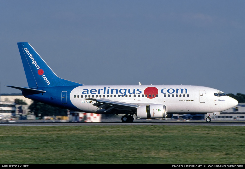 Aircraft Photo of EI-CDC | Boeing 737-548 | Aer Lingus | AirHistory.net #514453