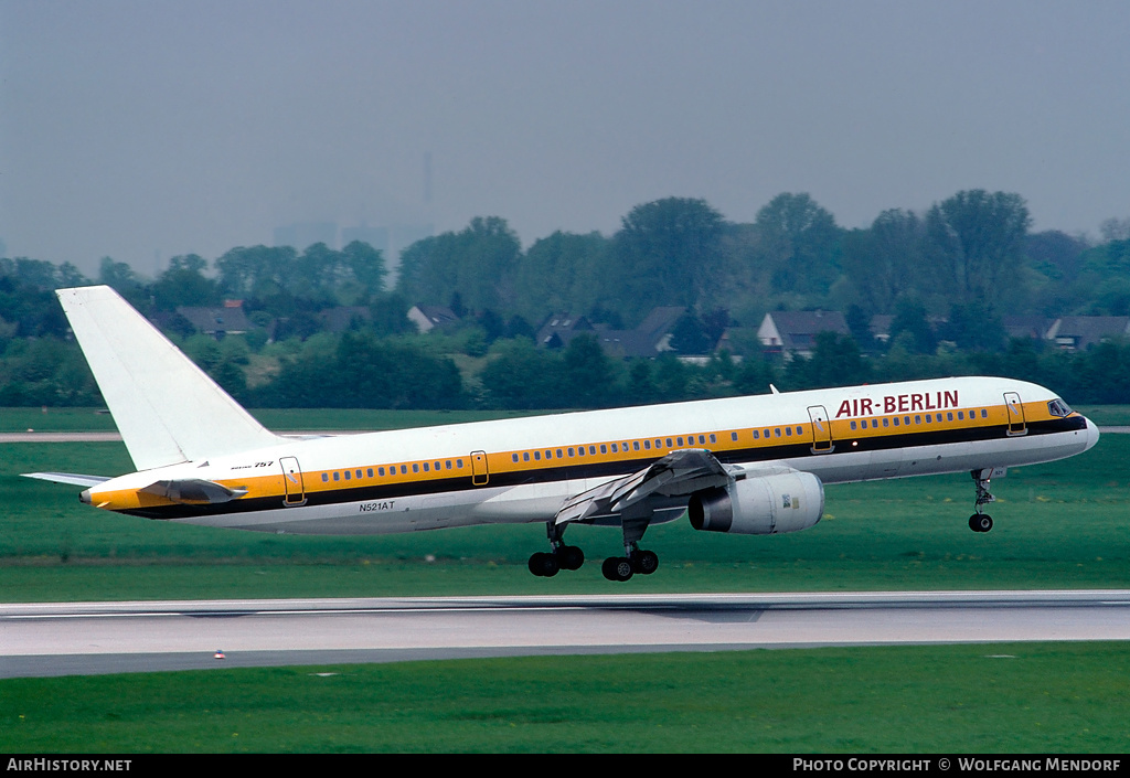 Aircraft Photo of N521AT | Boeing 757-28A | Air Berlin | AirHistory.net #514455