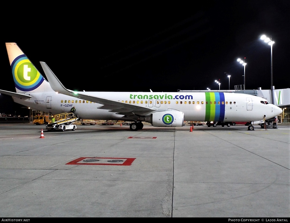 Aircraft Photo of F-GZHF | Boeing 737-8HX | Transavia | AirHistory.net #514466