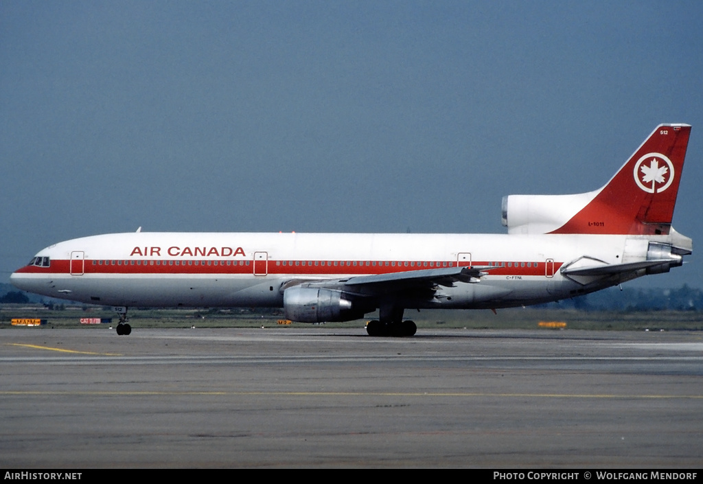 Aircraft Photo of C-FTNL | Lockheed L-1011-385-1-15 TriStar 100 | Air Canada | AirHistory.net #514482