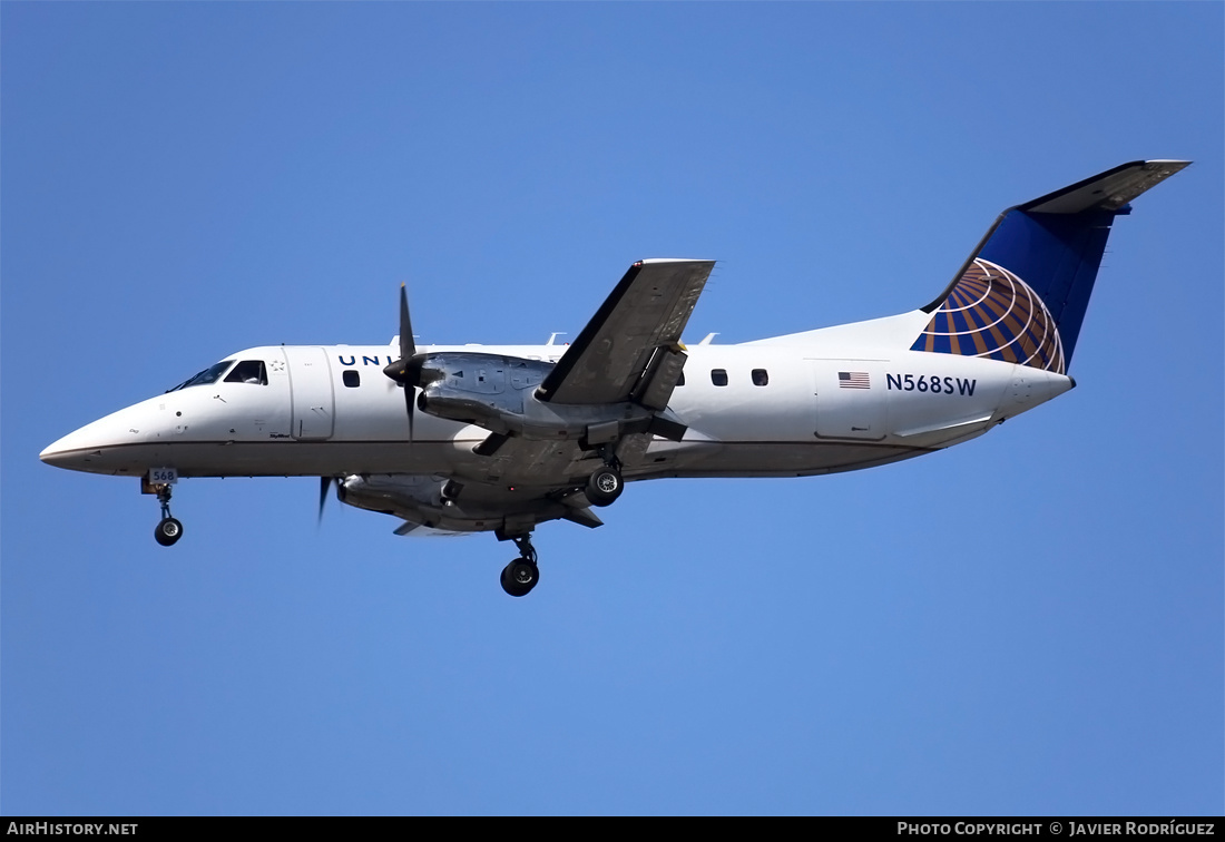 Aircraft Photo of N568SW | Embraer EMB-120ER Brasilia | United Express | AirHistory.net #514499