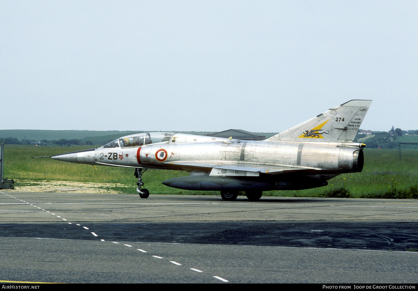 Aircraft Photo of 274 | Dassault Mirage IIIBE | France - Air Force | AirHistory.net #514528