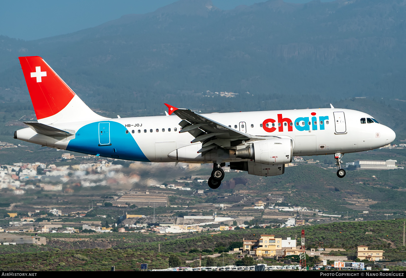 Aircraft Photo of HB-JOJ | Airbus A319-112 | Chair Airlines | AirHistory.net #514535