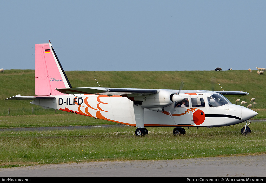 Aircraft Photo of D-ILFD | Pilatus Britten-Norman BN-2B-26 Islander | LFH - Luftverkehr Friesland Harle | AirHistory.net #514557