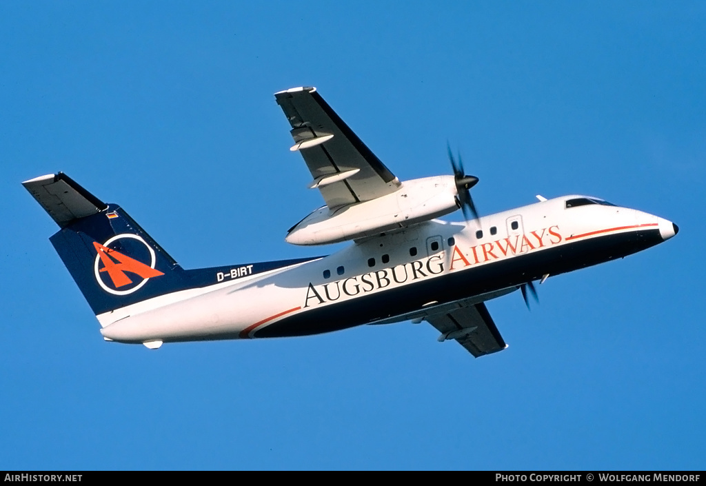 Aircraft Photo of D-BIRT | De Havilland Canada DHC-8-106 Dash 8 | Augsburg Airways | AirHistory.net #514560