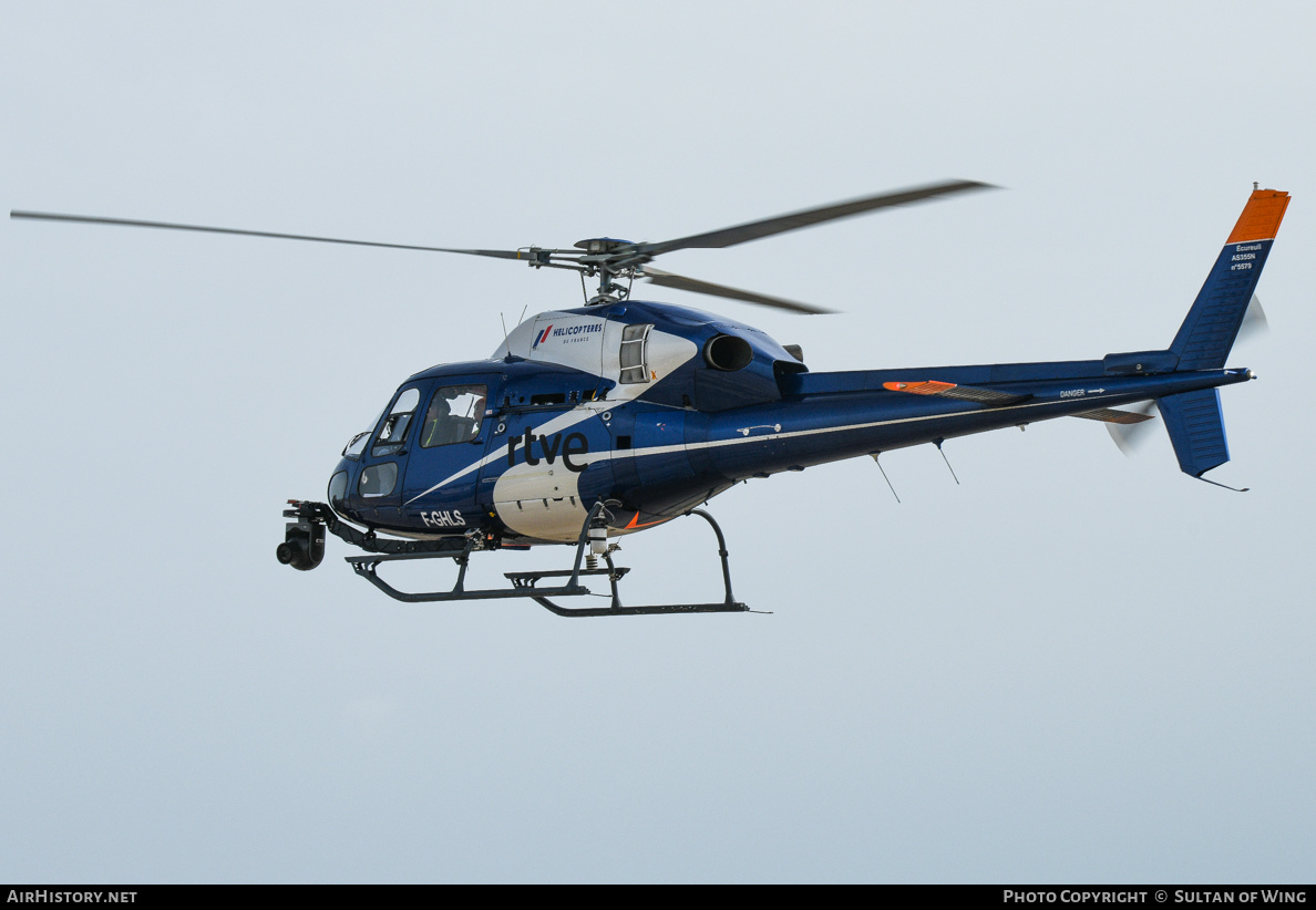 Aircraft Photo of F-GHLS | Eurocopter AS-355N Ecureuil 2 | HdF - Hélicoptères de France | AirHistory.net #514570