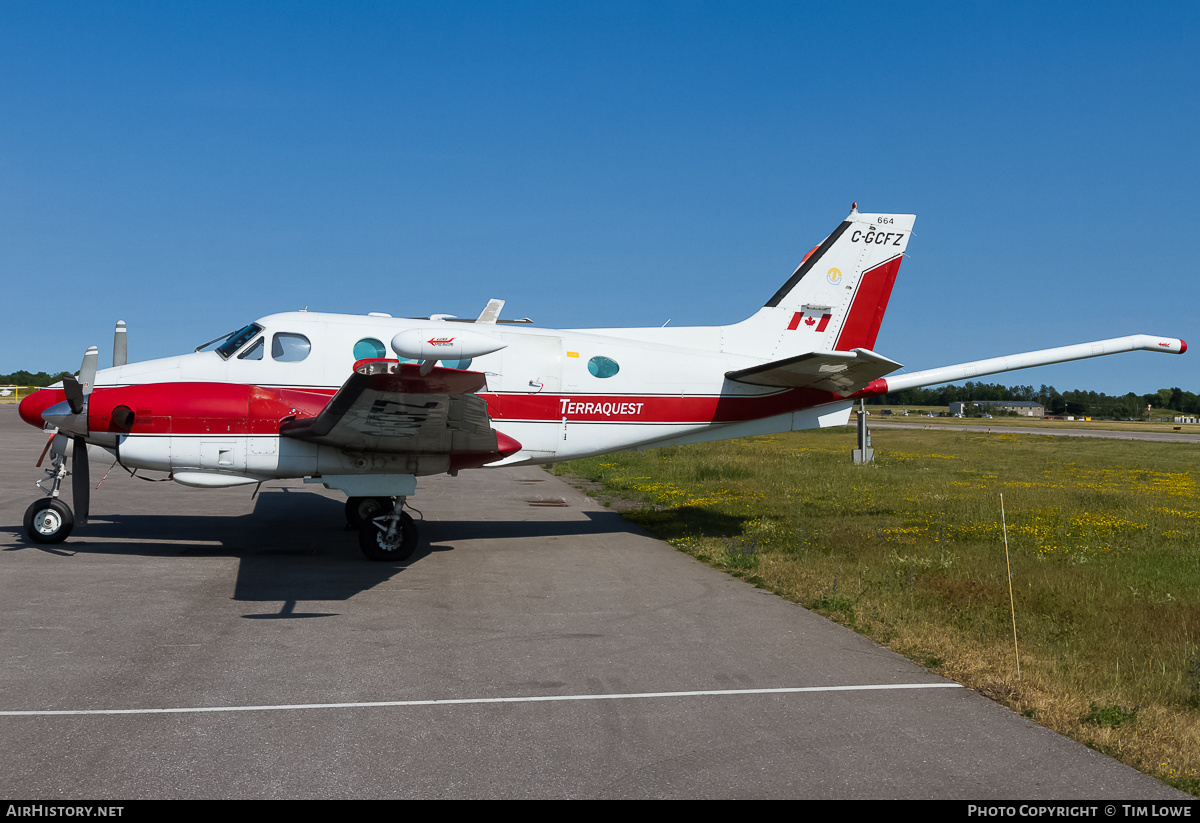 Aircraft Photo of C-GCFZ | Beech C90 King Air | Terraquest | AirHistory.net #514618