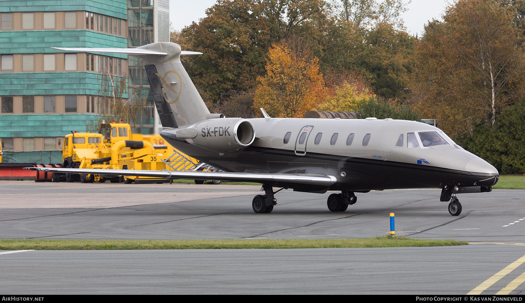 Aircraft Photo of SX-FDK | Cessna 650 Citation III | Life Line Aviation | AirHistory.net #514631