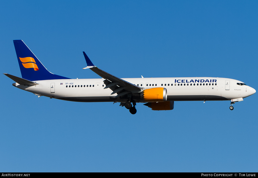 Aircraft Photo of TF-ICC | Boeing 737-9 Max 9 | Icelandair | AirHistory.net #514638