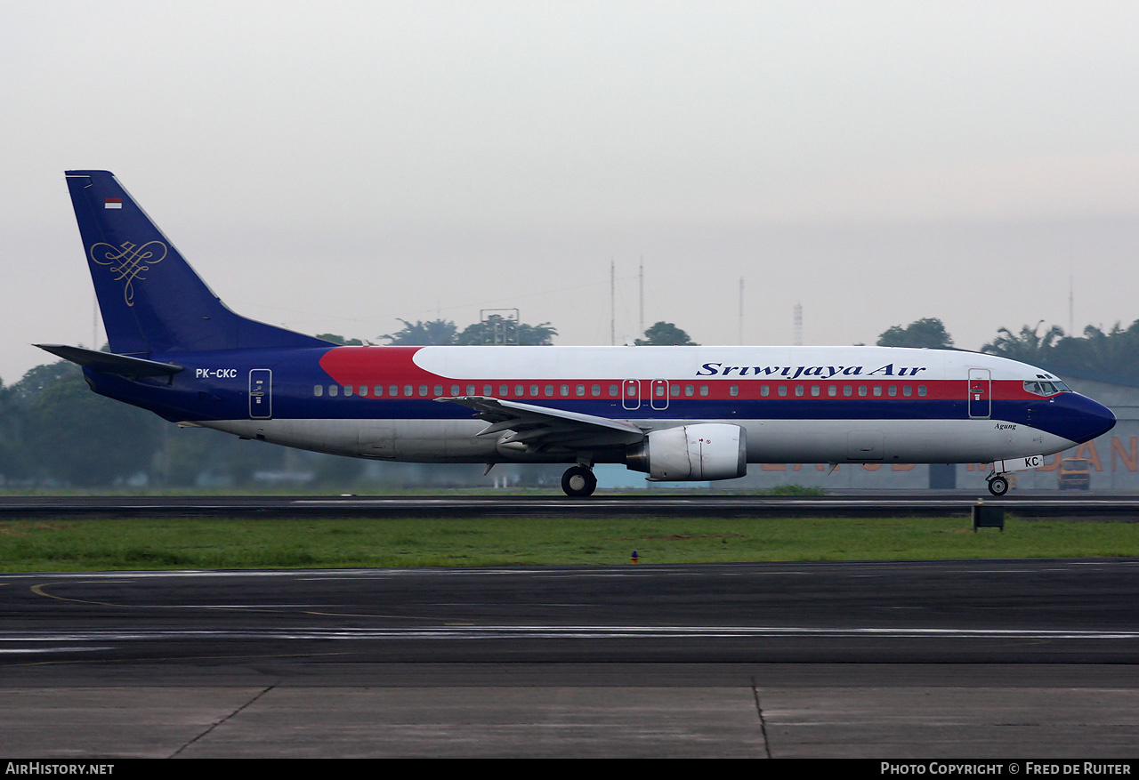 Aircraft Photo of PK-CKC | Boeing 737-4Q8 | Sriwijaya Air | AirHistory.net #514650