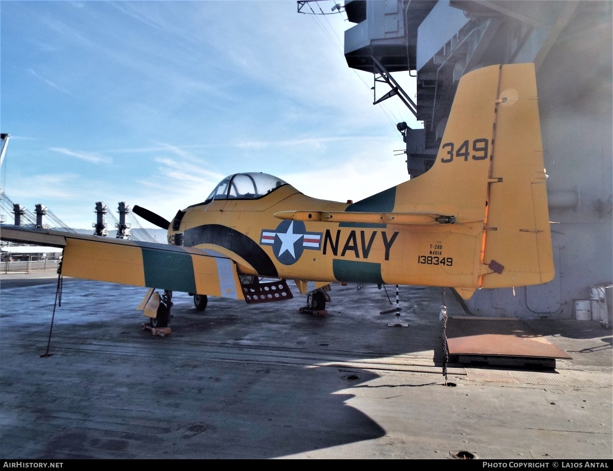 Aircraft Photo of N4614 / 138349 | North American T-28B Trojan | USA - Navy | AirHistory.net #514651