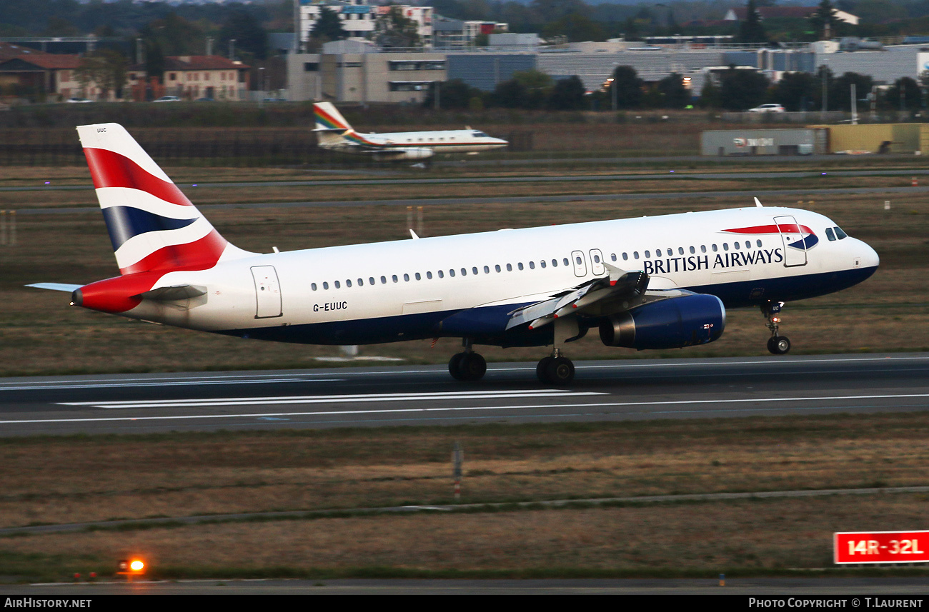 Aircraft Photo of G-EUUC | Airbus A320-232 | British Airways | AirHistory.net #514652