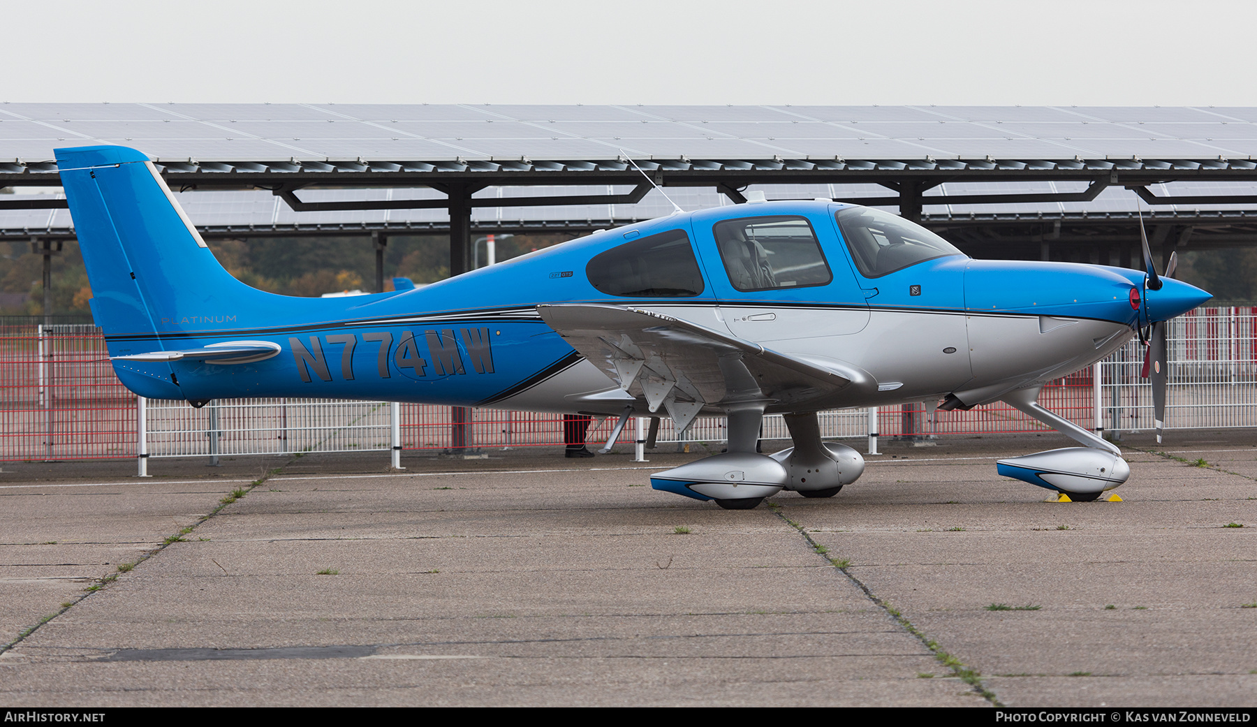 Aircraft Photo of N774MW | Cirrus SR-22T G6-GTS Platinum | AirHistory.net #514657