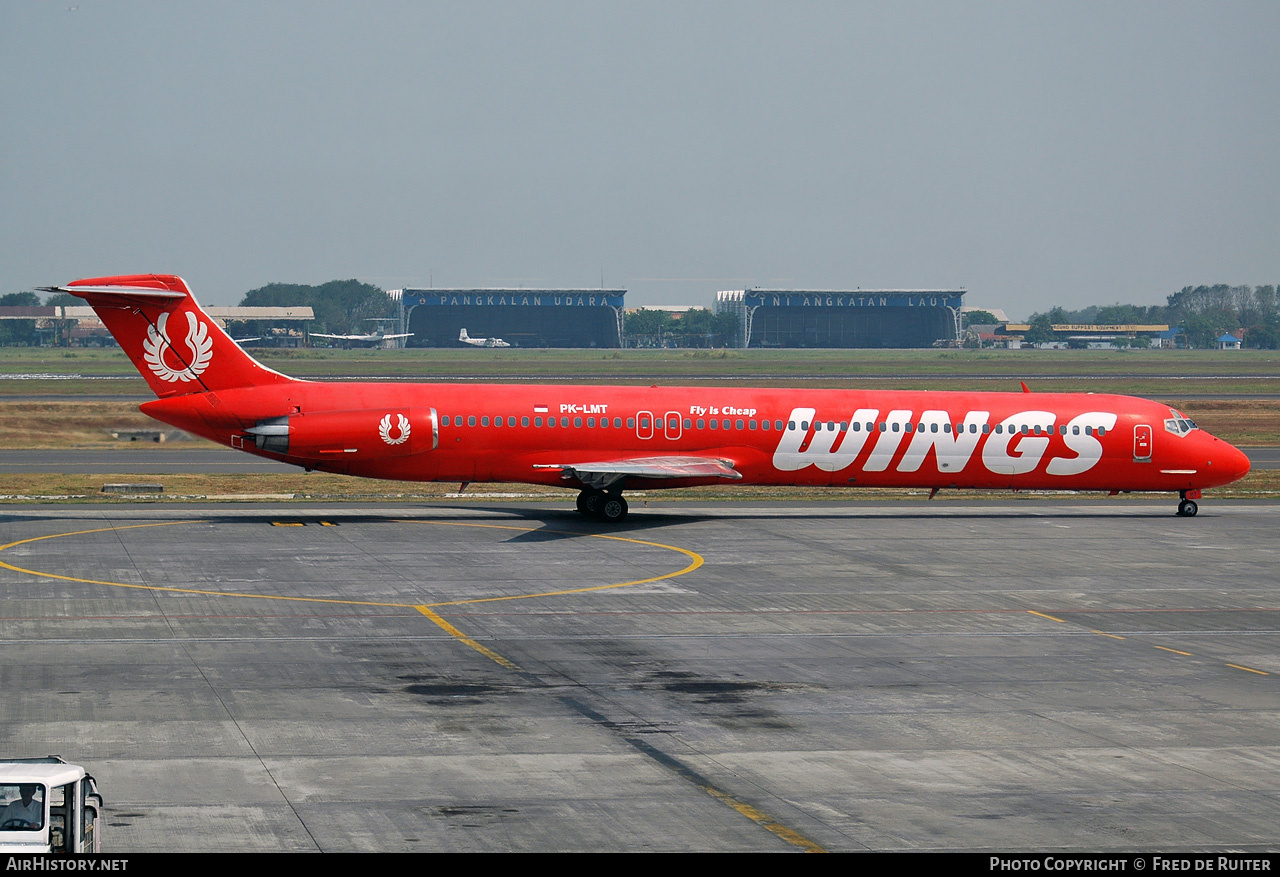 Aircraft Photo of PK-LMT | McDonnell Douglas MD-82 (DC-9-82) | Wings Air | AirHistory.net #514677