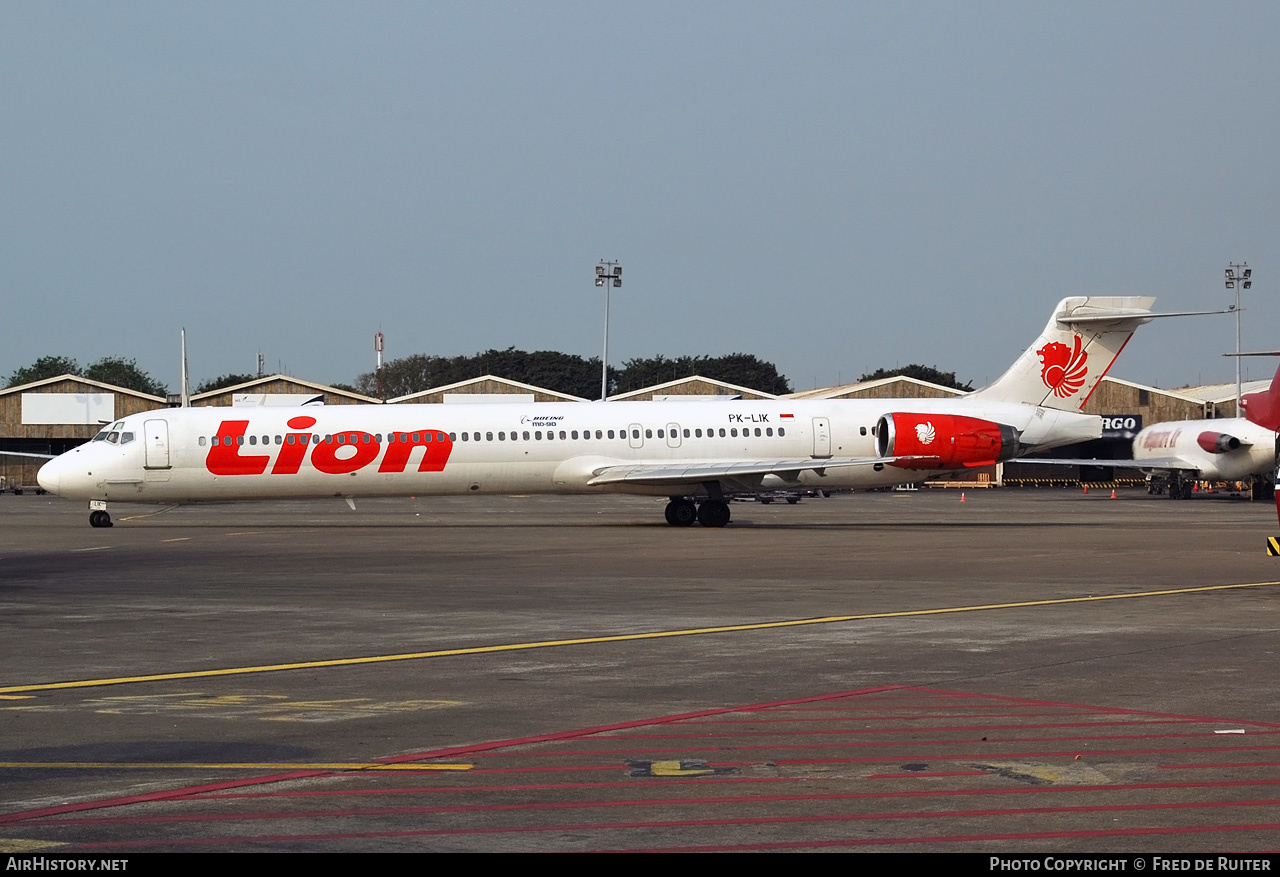 Aircraft Photo of PK-LIK | McDonnell Douglas MD-90-30 | Lion Air | AirHistory.net #514680