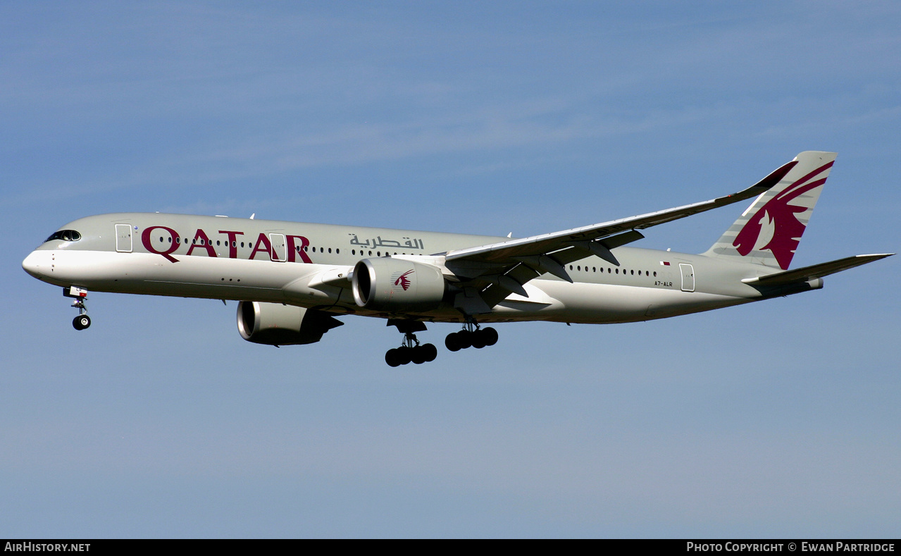 Aircraft Photo of A7-ALR | Airbus A350-941 | Qatar Airways | AirHistory.net #514686