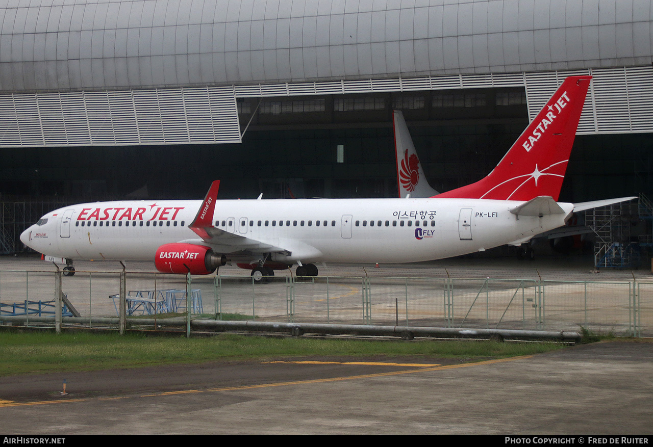 Aircraft Photo of PK-LFI | Boeing 737-9GP/ER | Eastar Jet | AirHistory.net #514688