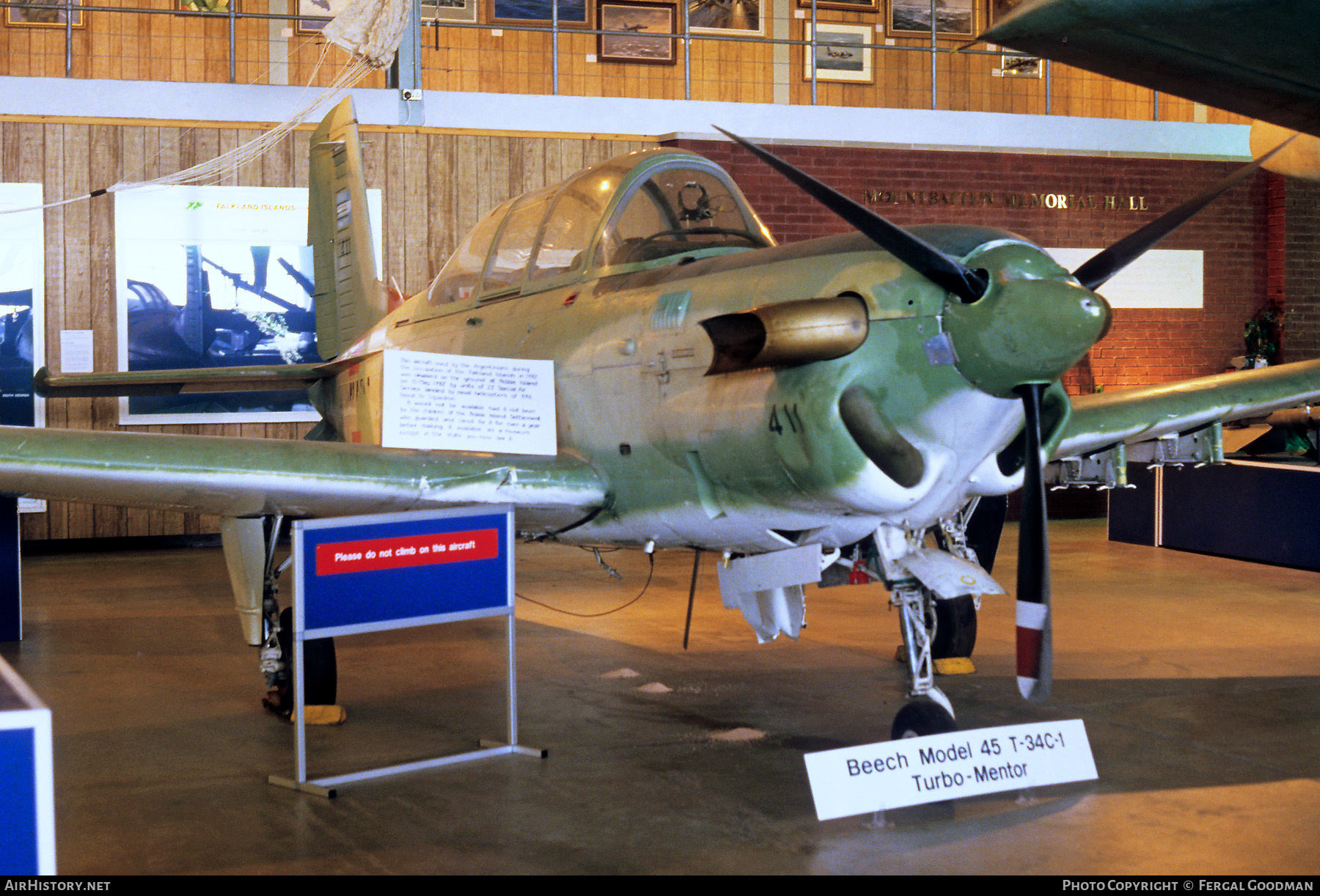 Aircraft Photo of 0729 | Beech T-34C Turbo Mentor | Argentina - Navy | AirHistory.net #514693
