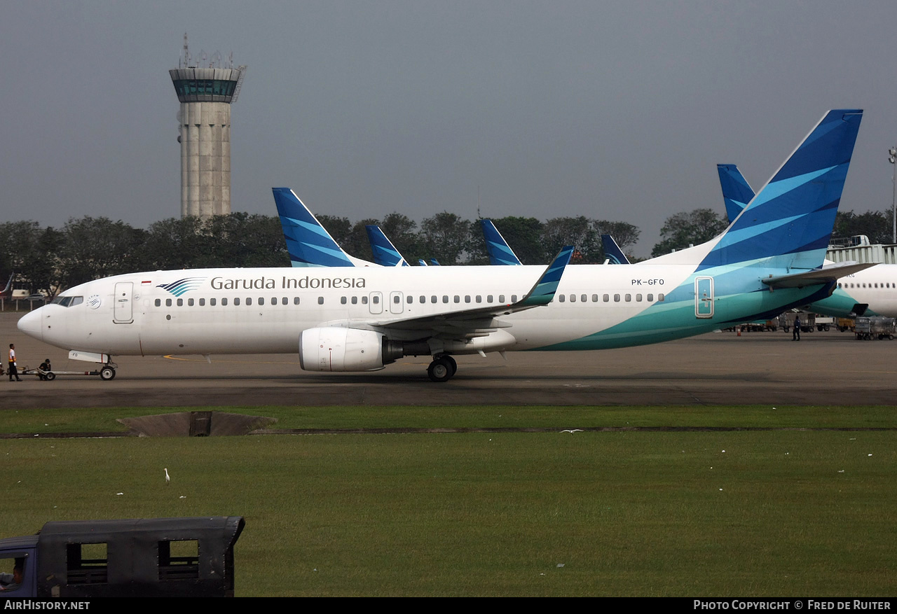 Aircraft Photo of PK-GFO | Boeing 737-86N | Garuda Indonesia | AirHistory.net #514694