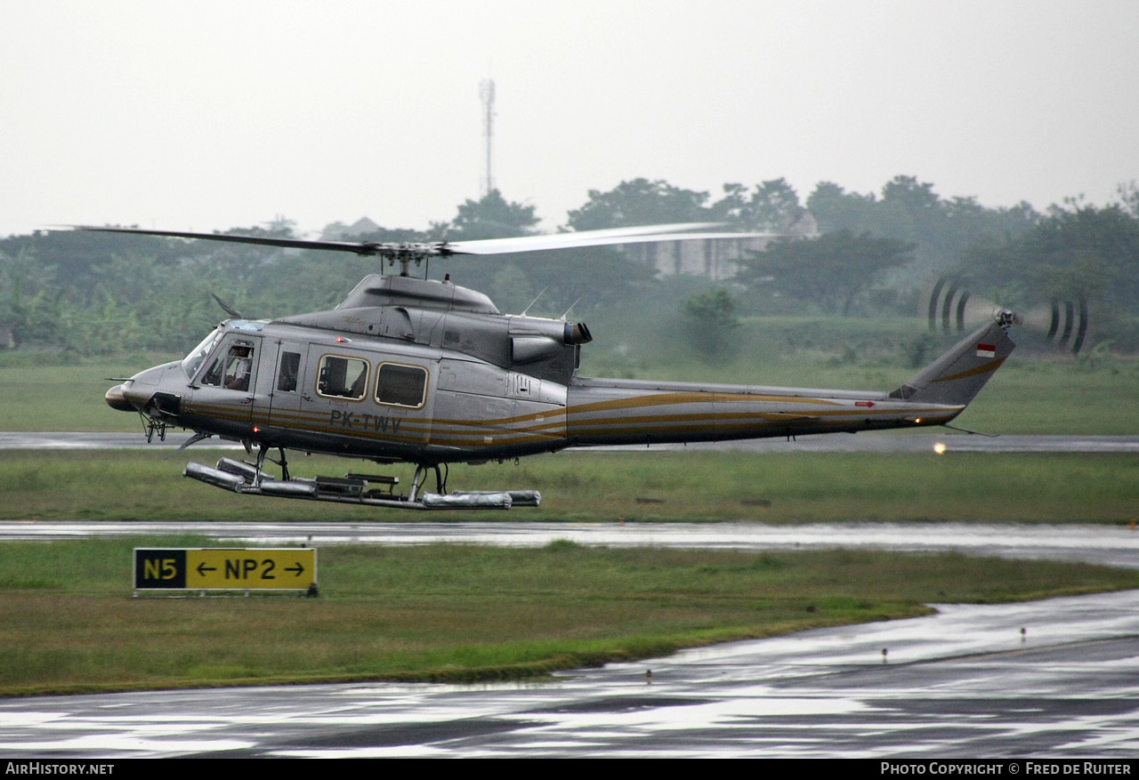 Aircraft Photo of PK-TWV | Bell 412EP | AirHistory.net #514696