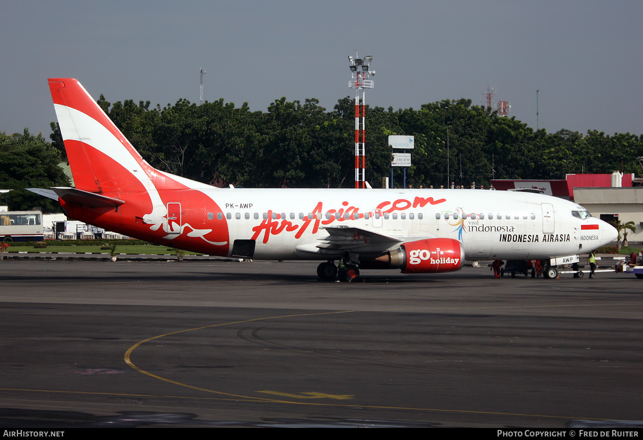 Aircraft Photo of PK-AWP | Boeing 737-3Y0 | AirAsia | AirHistory.net #514701