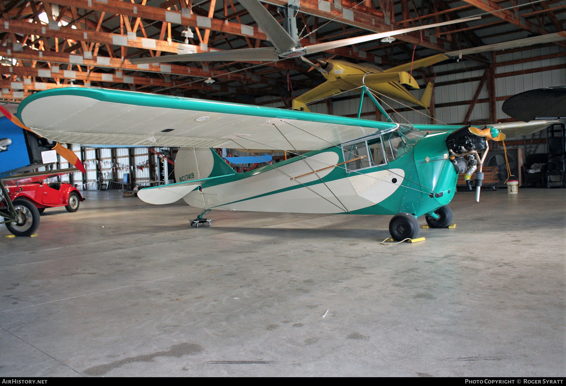 Aircraft Photo of N17419 / NC17419 | Aeronca C-3 Collegian | AirHistory.net #514702