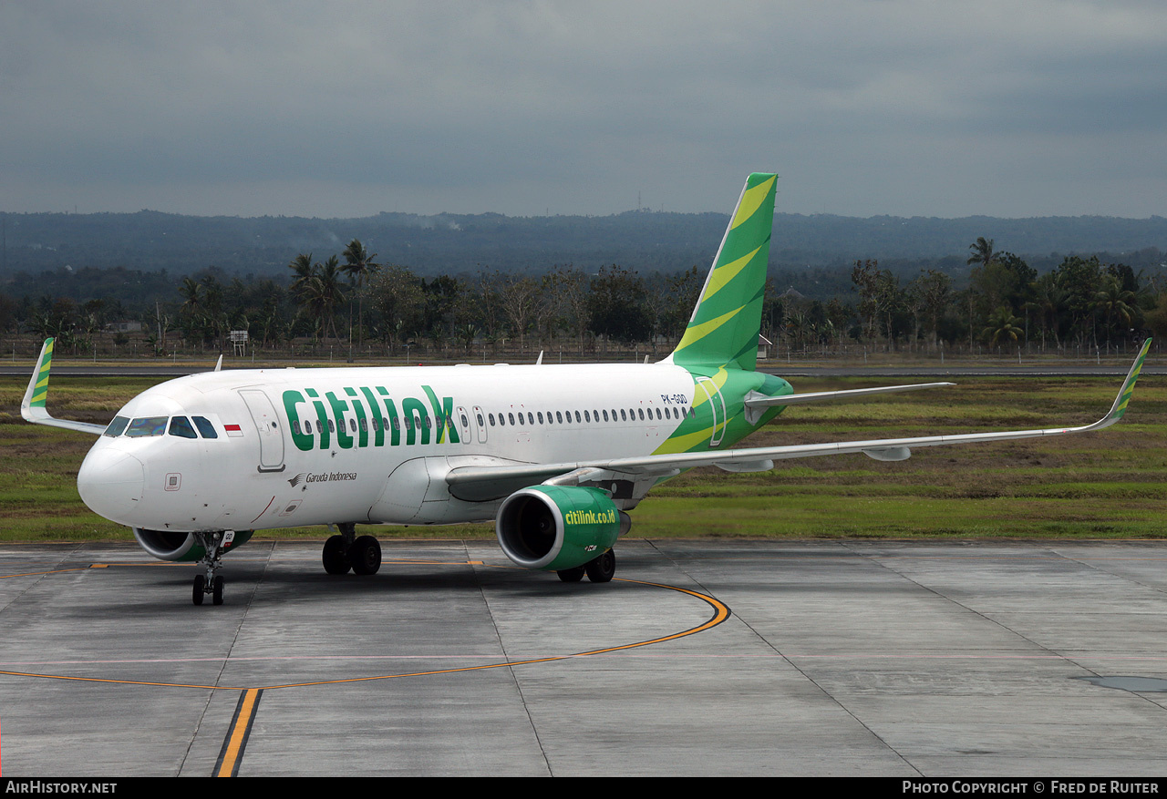Aircraft Photo of PK-GQD | Airbus A320-214 | Citilink | AirHistory.net #514705