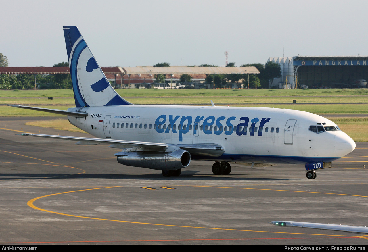 Aircraft Photo of PK-TXD | Boeing 737-284/Adv | ExpressAir | AirHistory.net #514712