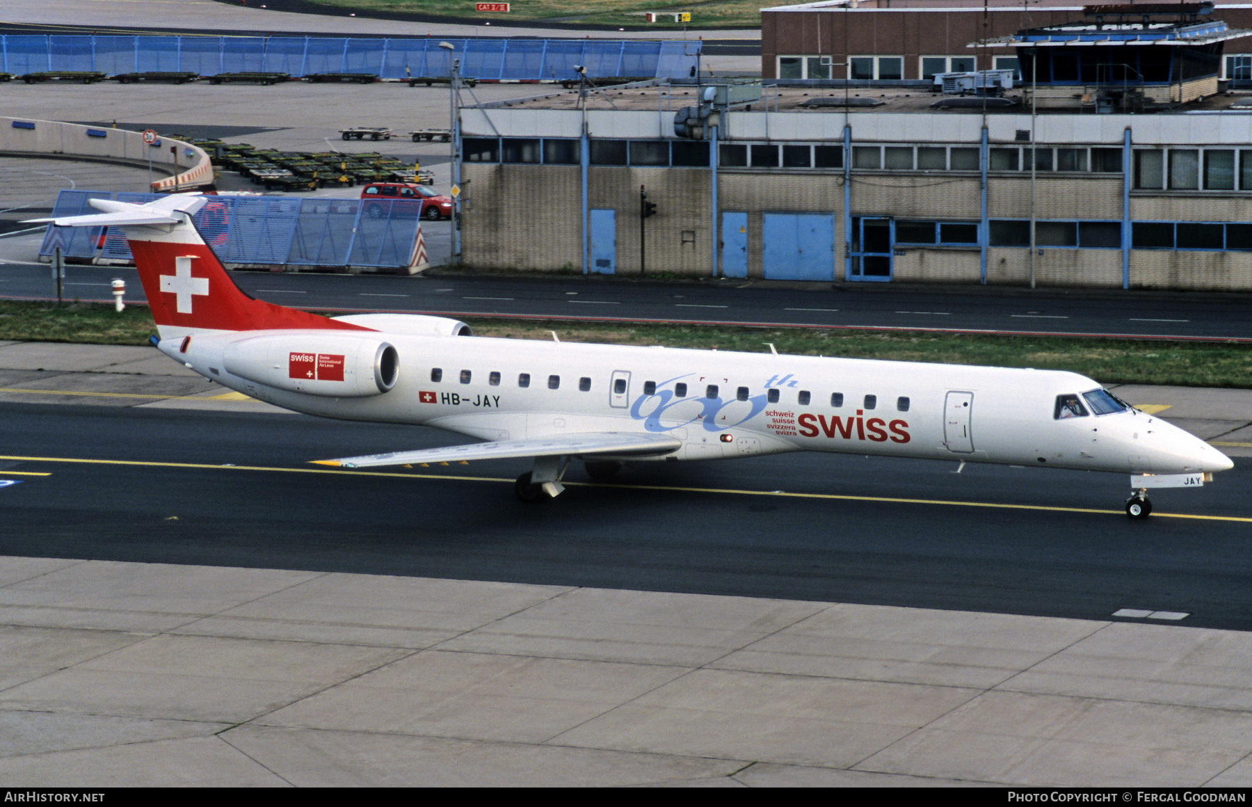 Aircraft Photo of HB-JAY | Embraer ERJ-145LU (EMB-145LU) | Swiss International Air Lines | AirHistory.net #514717