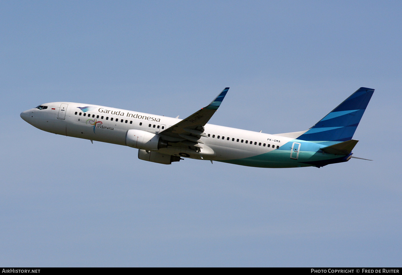 Aircraft Photo of PK-GMA | Boeing 737-8U3 | Garuda Indonesia | AirHistory.net #514718