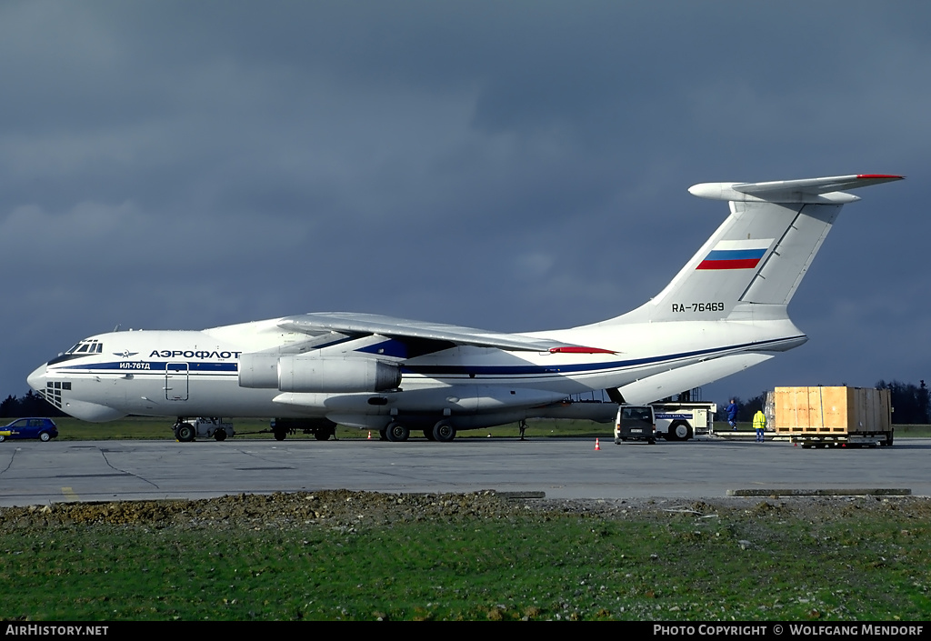 Aircraft Photo of RA-76469 | Ilyushin Il-76TD | Aeroflot | AirHistory.net #514753