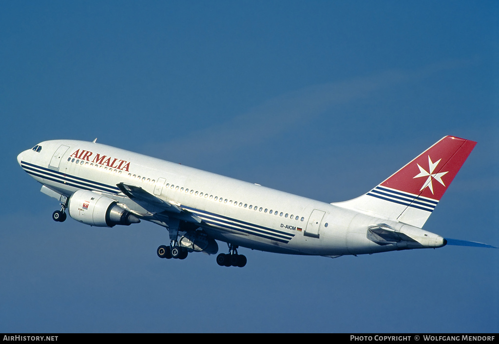 Aircraft Photo of D-AICM | Airbus A310-203 | Air Malta | AirHistory.net #514755
