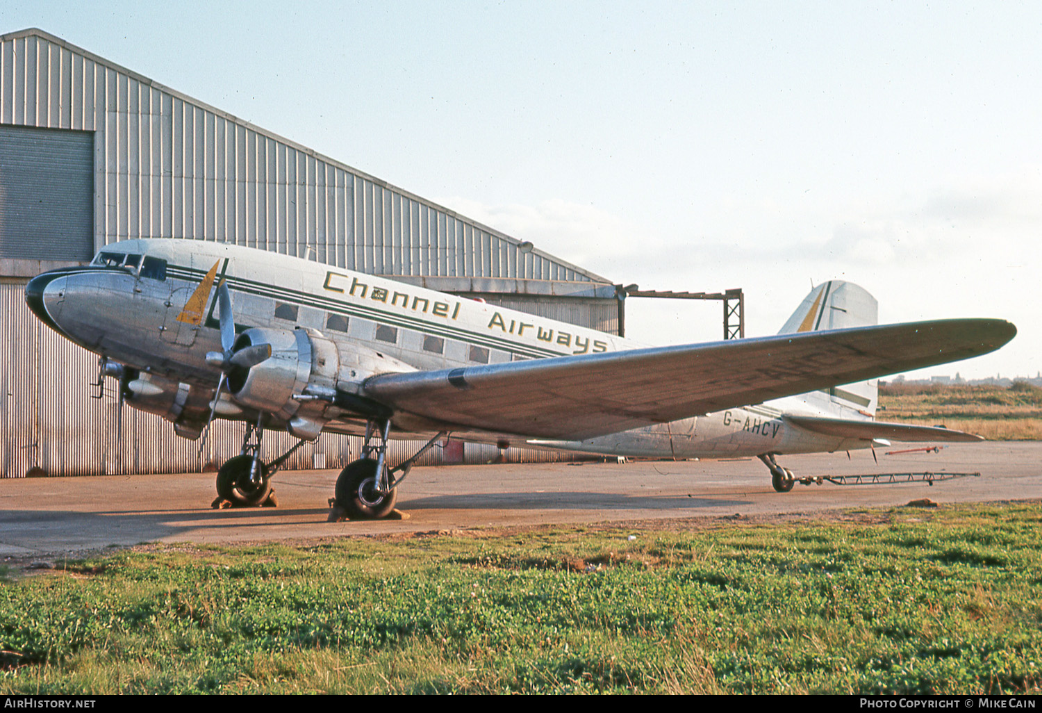 Aircraft Photo of G-AHCV | Douglas C-47A Dakota Mk.3 | Channel Airways | AirHistory.net #514759