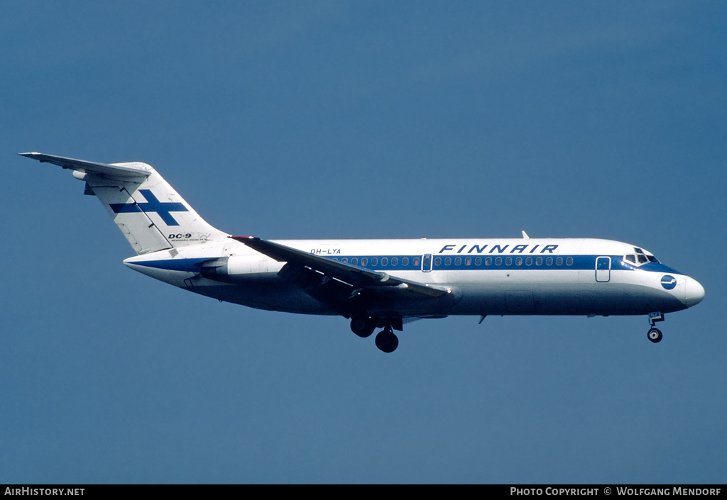 Aircraft Photo of OH-LYA | Douglas DC-9-14 | Finnair | AirHistory.net #514771