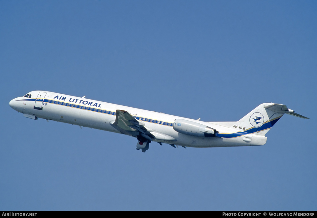 Aircraft Photo of PH-KLE | Fokker 100 (F28-0100) | Air Littoral | AirHistory.net #514772