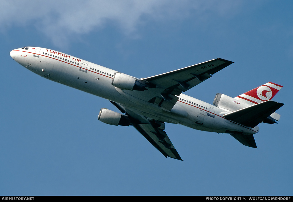 Aircraft Photo of TC-JAU | McDonnell Douglas DC-10-10 | Turkish Air | AirHistory.net #514778
