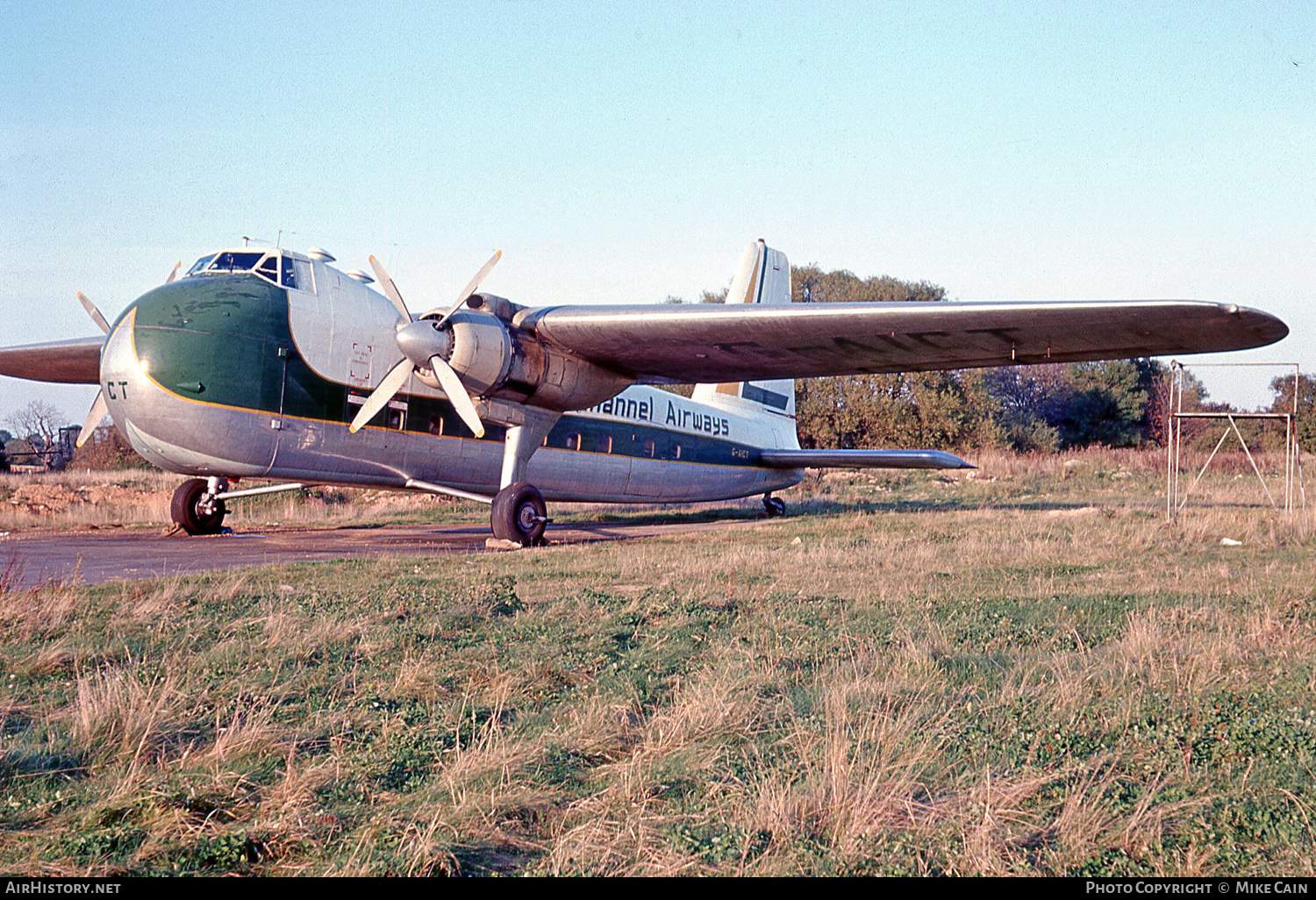 Aircraft Photo of G-AICT | Bristol 170 Freighter Mk21E | Channel Airways | AirHistory.net #514783