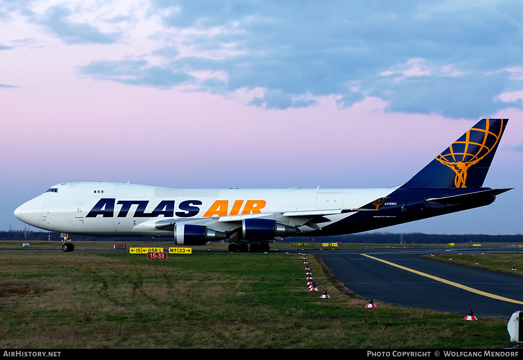 Aircraft Photo of N418MC | Boeing 747-47UF/SCD | Atlas Air | AirHistory.net #514786