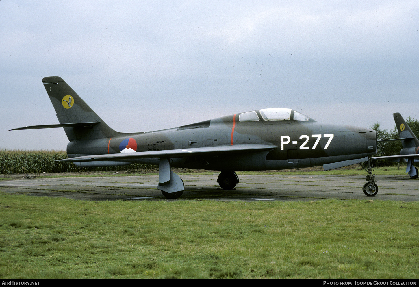 Aircraft Photo of P-277 | Republic F-84F Thunderstreak | Netherlands - Air Force | AirHistory.net #514808