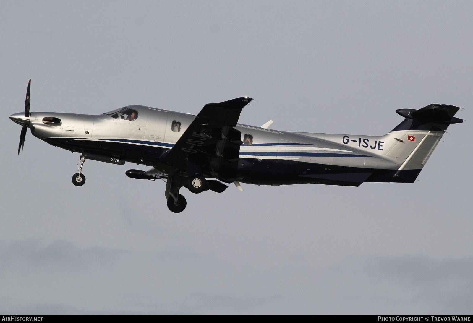 Aircraft Photo of G-ISJE | Pilatus PC-12NGX (PC-12/47E) | AirHistory.net #514811