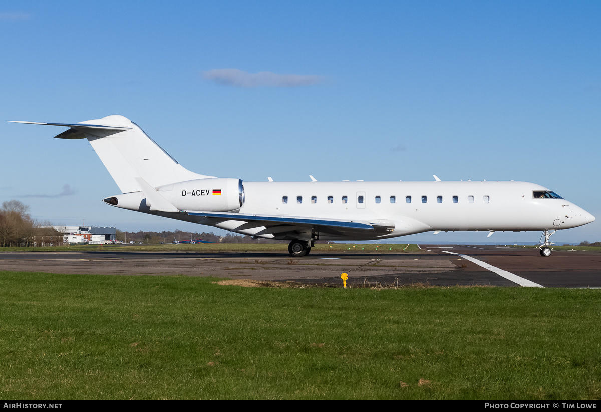 Aircraft Photo of D-ACEV | Bombardier Global Express (BD-700-1A10) | AirHistory.net #514814