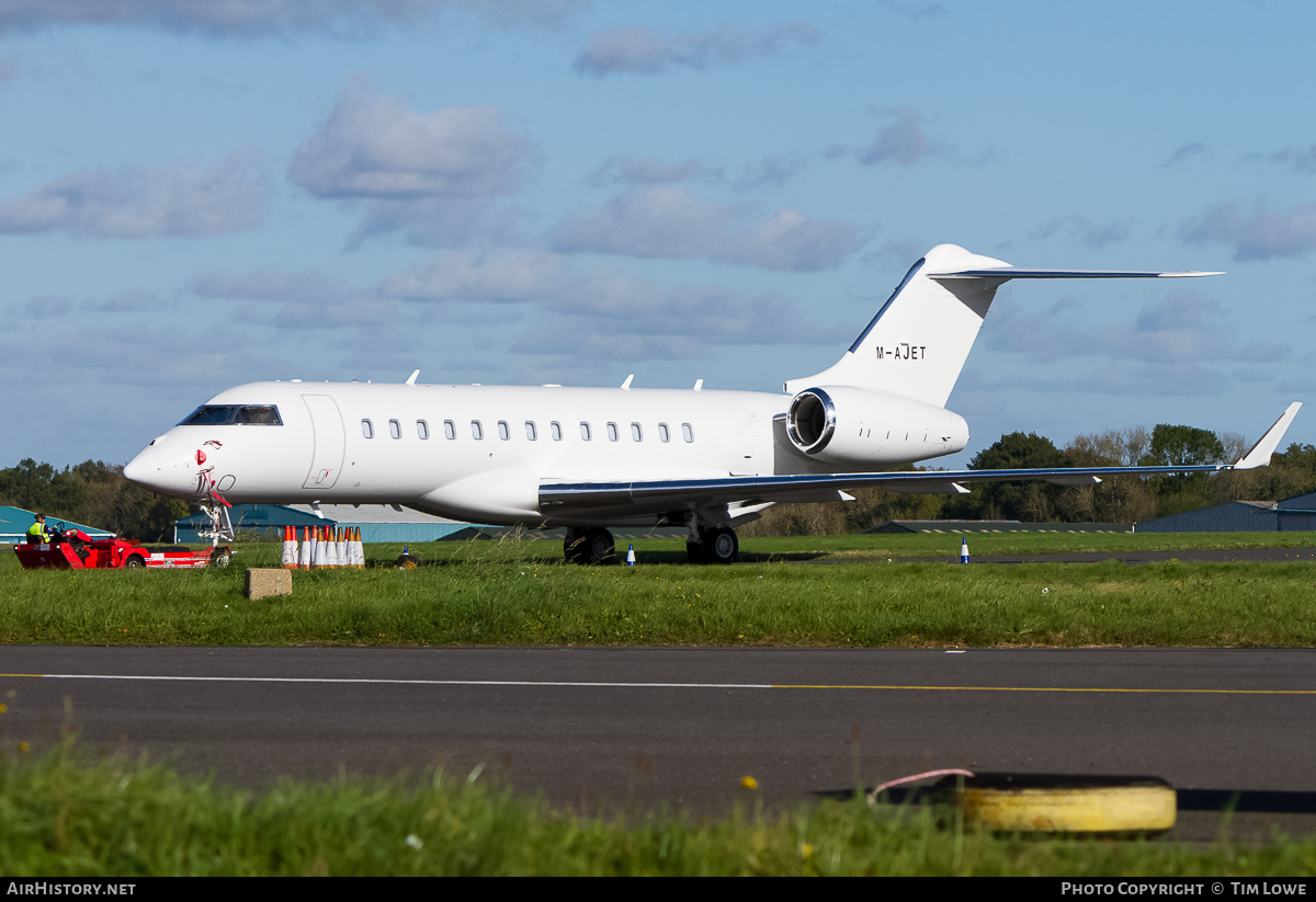 Aircraft Photo of M-AJET | Bombardier Global 6500 (BD-700-1A10) | AirHistory.net #514818