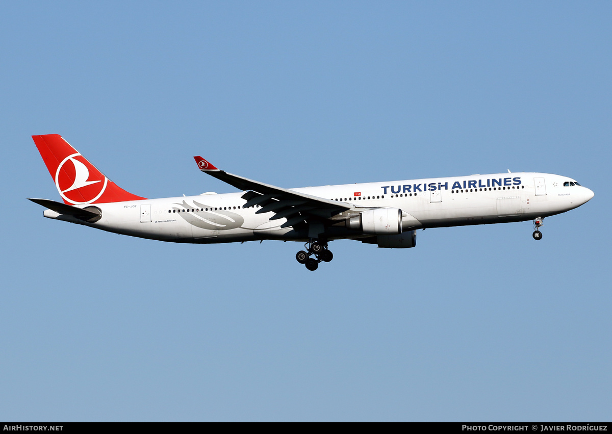 Aircraft Photo of TC-JOB | Airbus A330-303 | Turkish Airlines | AirHistory.net #514837