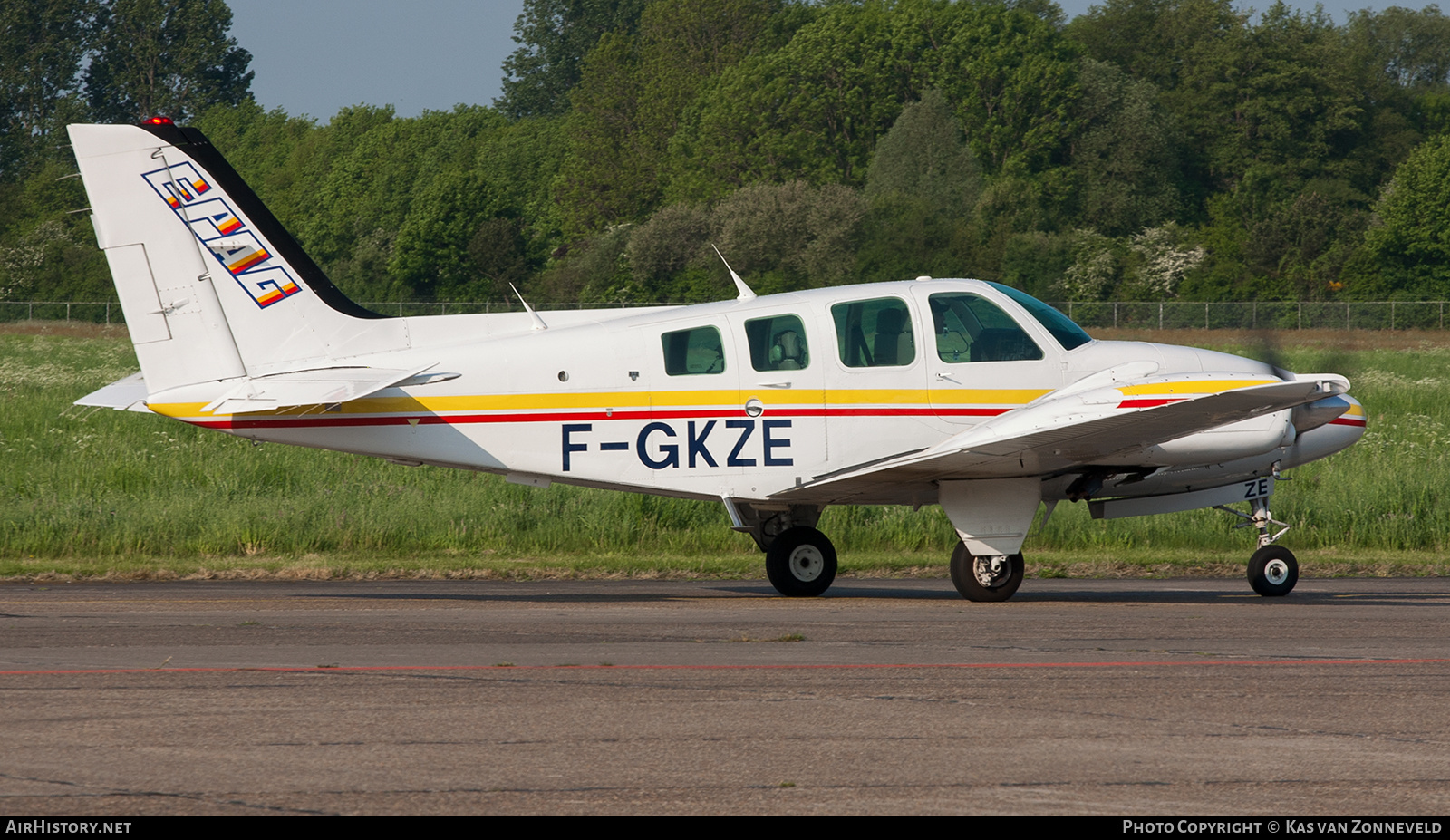 Aircraft Photo of F-GKZE | Beech 58 Baron | EPAG - École de Pilotage Amaury de la Grange | AirHistory.net #514844