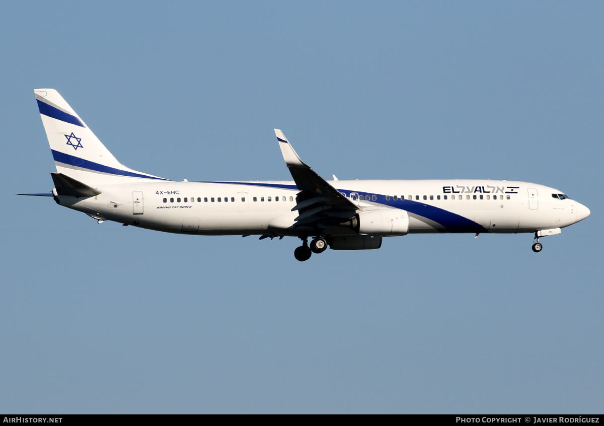 Aircraft Photo of 4X-EHC | Boeing 737-958/ER | El Al Israel Airlines | AirHistory.net #514860