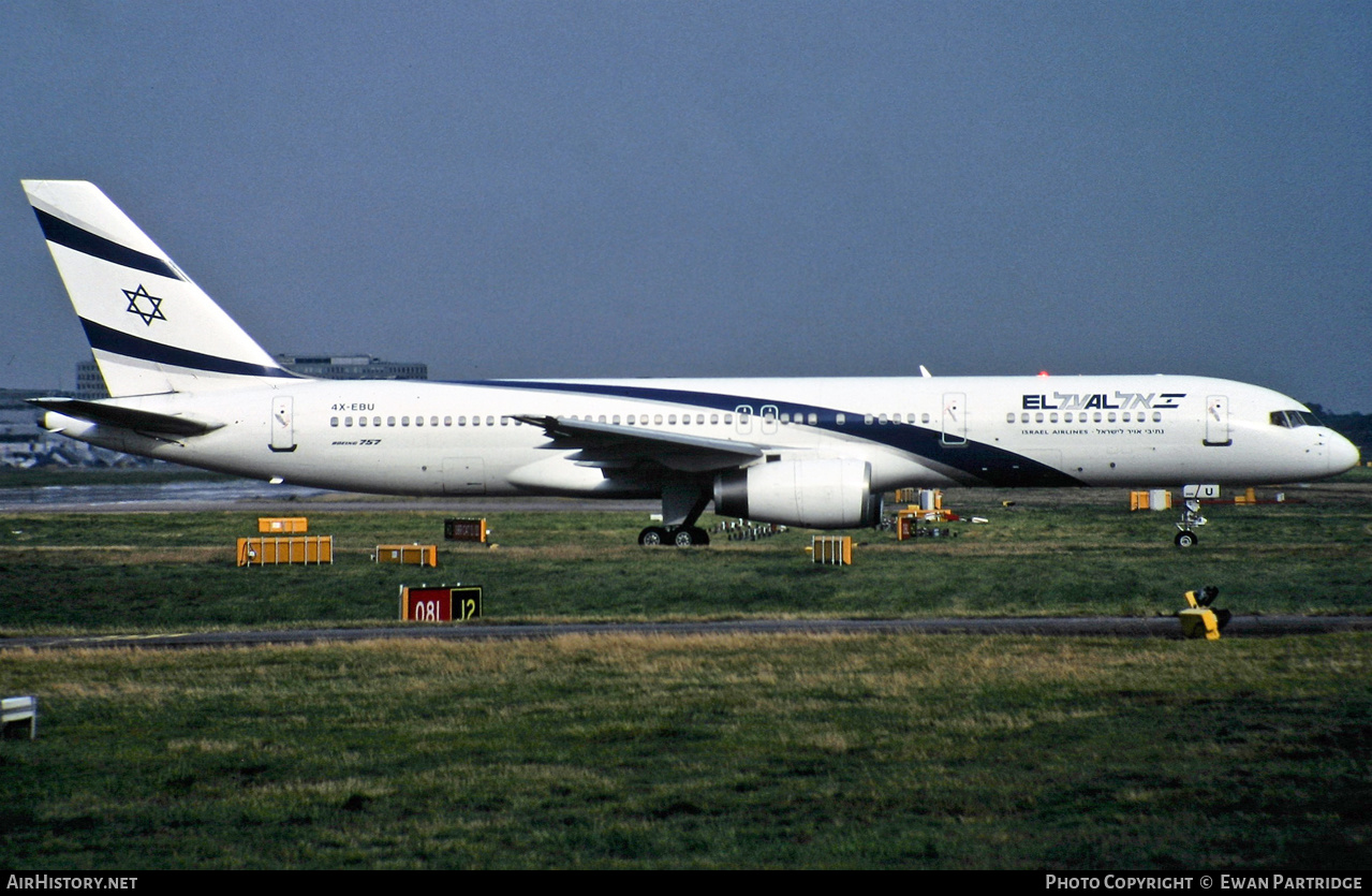 Aircraft Photo of 4X-EBU | Boeing 757-258 | El Al Israel Airlines | AirHistory.net #514875