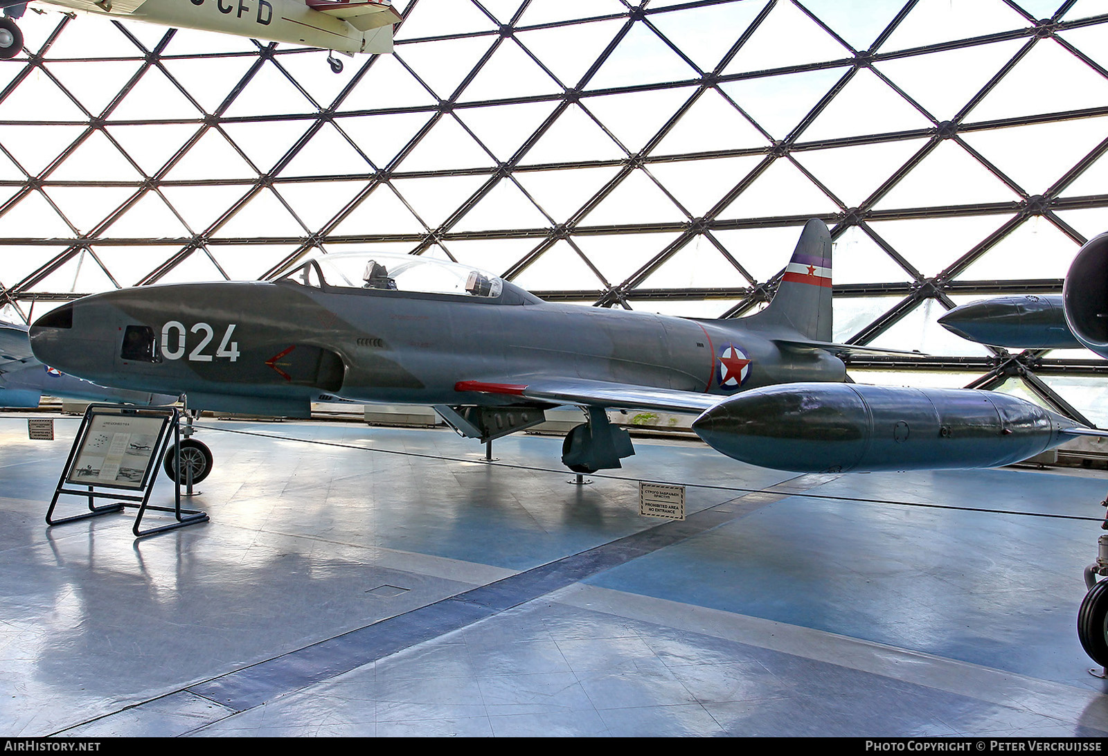 Aircraft Photo of 10024 | Lockheed IT-33A | Yugoslavia - Air Force | AirHistory.net #514876