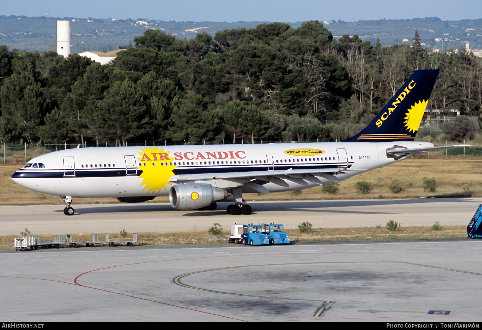 Aircraft Photo of G-TTMC | Airbus A300B4-203FF | Air Scandic | AirHistory.net #514890