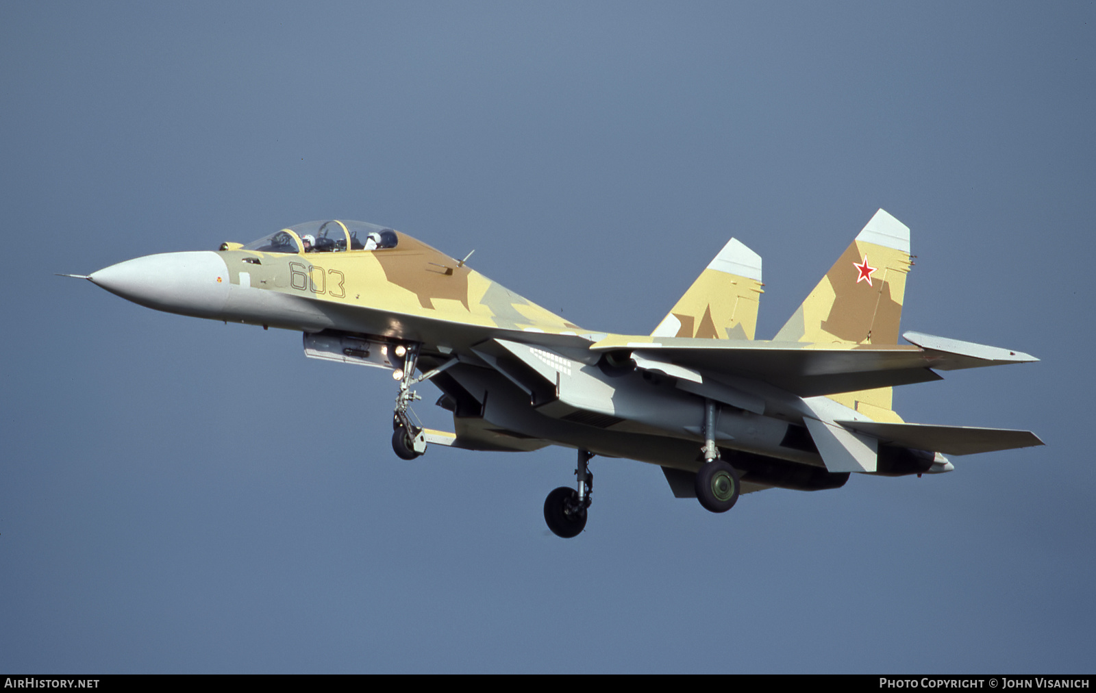 Aircraft Photo of 603 | Sukhoi Su-30MK | Russia - Air Force | AirHistory.net #514938